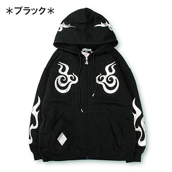 ガルフィー チーマーパーカー GALFY 黒 Amazon.co.jp: 【GALFY/ガルフィー チーマー 裏毛フルジップ